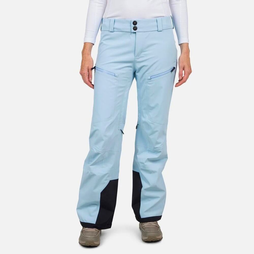 Rossignol Snow Ski Pants SKPR 3L AYR Glacier Light Blue Size Large